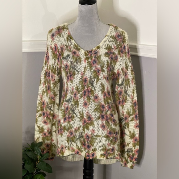 Lauren Conrad X Disney Floral Sweater - Picture 1 of 6